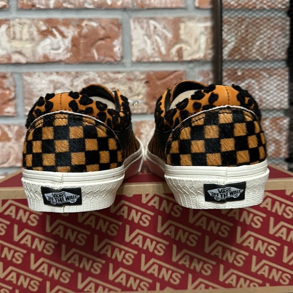 Vans Bold NI Sp 'Mixed Media' Animal Print Leather New vault premium - Picture 4 of 9